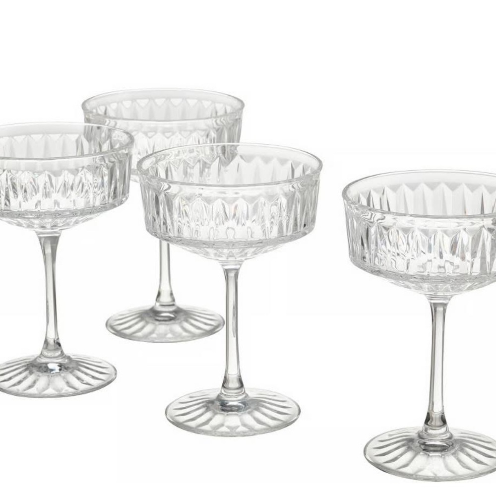 ISO! IKEA SÄLLSKAPLIG Crystal Clear Glass Champagne Coupes